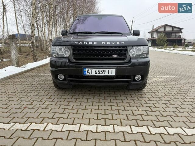 Черный Ленд Ровер Рендж Ровер, объемом двигателя 5 л и пробегом 220 тыс. км за 14000 $, фото 11 на Automoto.ua