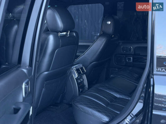Чорний Ленд Ровер Рендж Ровер, об'ємом двигуна 5 л та пробігом 190 тис. км за 13999 $, фото 11 на Automoto.ua