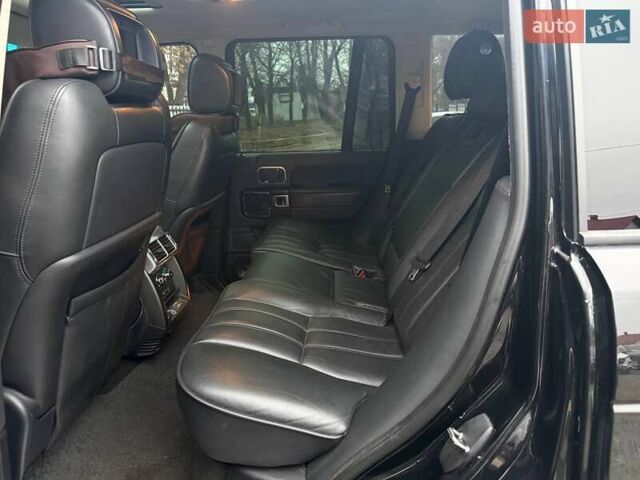 Черный Ленд Ровер Рендж Ровер, объемом двигателя 4.37 л и пробегом 171 тыс. км за 19500 $, фото 23 на Automoto.ua