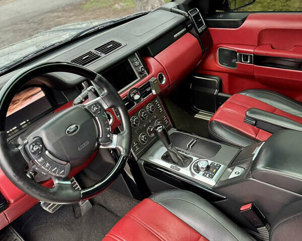 Черный Ленд Ровер Рендж Ровер, объемом двигателя 5 л и пробегом 194 тыс. км за 13690 $, фото 13 на Automoto.ua