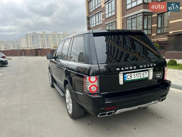 Чорний Ленд Ровер Рендж Ровер, об'ємом двигуна 3.6 л та пробігом 279 тис. км за 14900 $, фото 9 на Automoto.ua