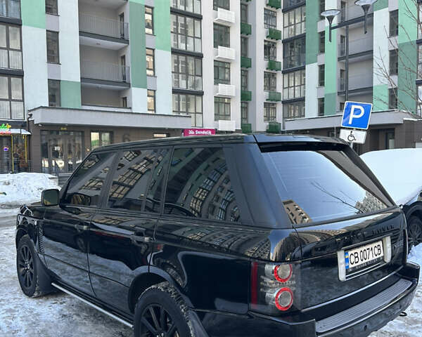 Чорний Ленд Ровер Рендж Ровер, об'ємом двигуна 5 л та пробігом 187 тис. км за 14900 $, фото 3 на Automoto.ua