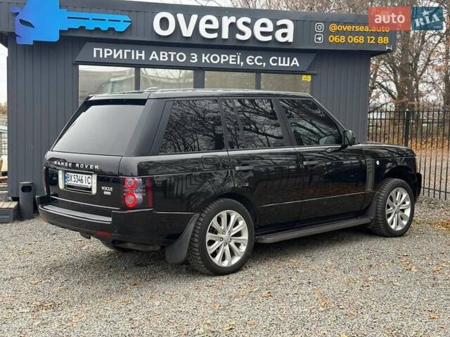 Черный Ленд Ровер Рендж Ровер, объемом двигателя 4.37 л и пробегом 171 тыс. км за 19500 $, фото 11 на Automoto.ua