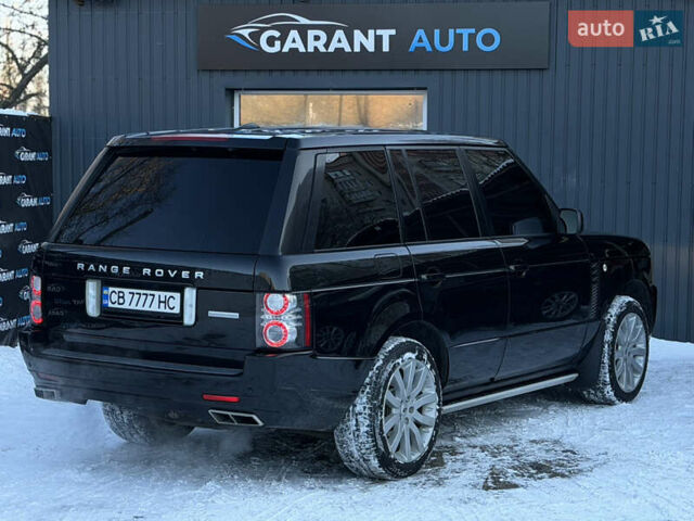Чорний Ленд Ровер Рендж Ровер, об'ємом двигуна 5 л та пробігом 190 тис. км за 13999 $, фото 7 на Automoto.ua