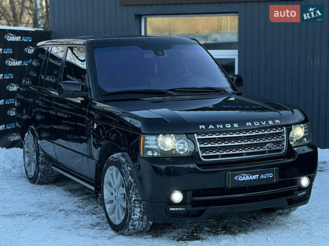 Чорний Ленд Ровер Рендж Ровер, об'ємом двигуна 5 л та пробігом 190 тис. км за 13999 $, фото 1 на Automoto.ua