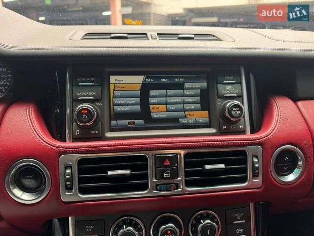 Чорний Ленд Ровер Рендж Ровер, об'ємом двигуна 5 л та пробігом 202 тис. км за 19990 $, фото 17 на Automoto.ua