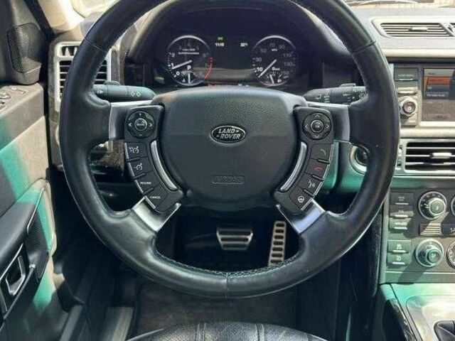 Черный Ленд Ровер Рендж Ровер, объемом двигателя 5 л и пробегом 156 тыс. км за 12500 $, фото 15 на Automoto.ua