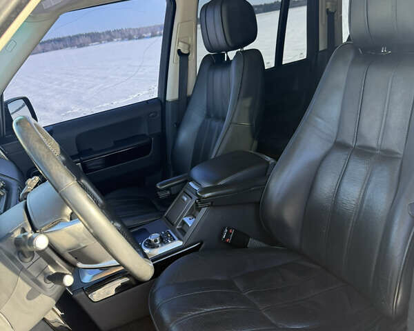 Чорний Ленд Ровер Рендж Ровер, об'ємом двигуна 5 л та пробігом 165 тис. км за 15000 $, фото 5 на Automoto.ua