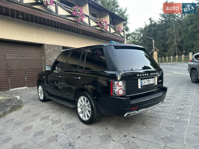 Чорний Ленд Ровер Рендж Ровер, об'ємом двигуна 5 л та пробігом 250 тис. км за 18500 $, фото 19 на Automoto.ua