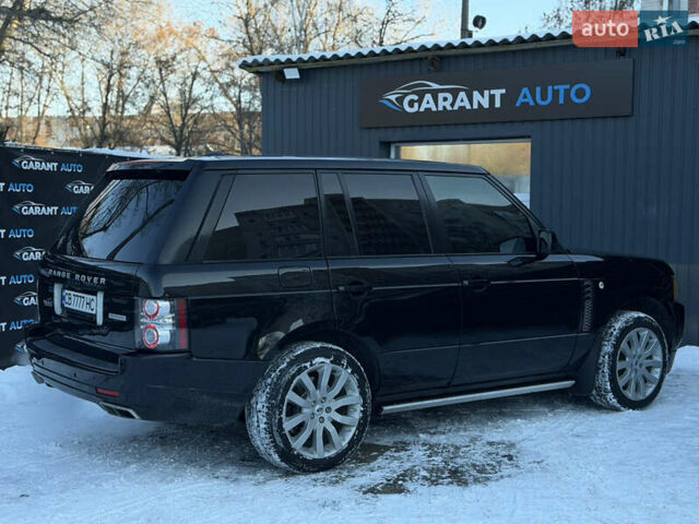 Чорний Ленд Ровер Рендж Ровер, об'ємом двигуна 5 л та пробігом 190 тис. км за 13999 $, фото 5 на Automoto.ua