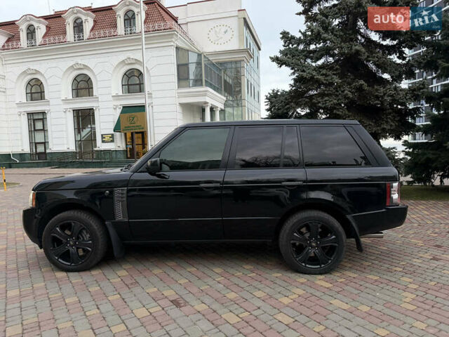 Черный Ленд Ровер Рендж Ровер, объемом двигателя 5 л и пробегом 240 тыс. км за 12500 $, фото 6 на Automoto.ua