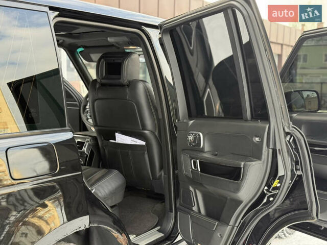 Черный Ленд Ровер Рендж Ровер, объемом двигателя 5 л и пробегом 212 тыс. км за 12999 $, фото 27 на Automoto.ua