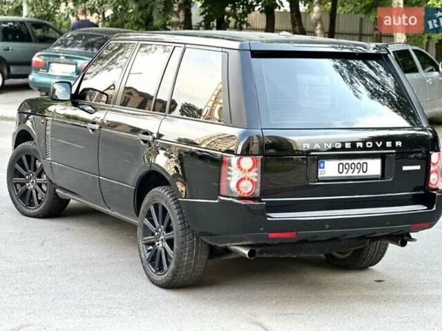 Чорний Ленд Ровер Рендж Ровер, об'ємом двигуна 5 л та пробігом 195 тис. км за 21000 $, фото 8 на Automoto.ua