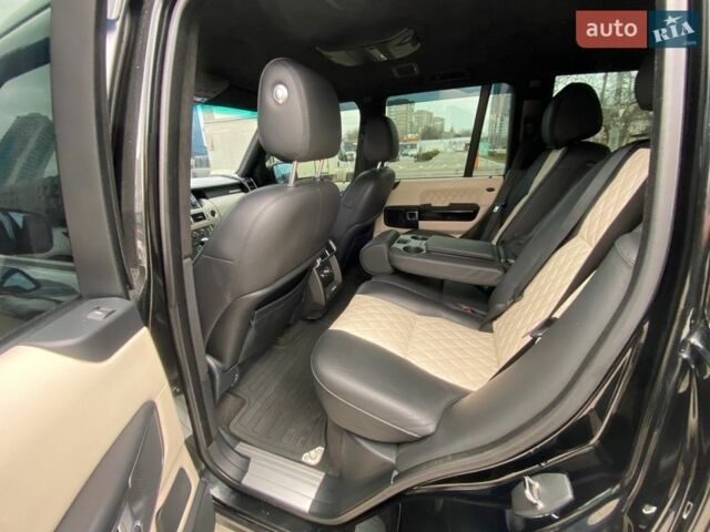 Черный Ленд Ровер Рендж Ровер, объемом двигателя 3.63 л и пробегом 235 тыс. км за 16900 $, фото 16 на Automoto.ua