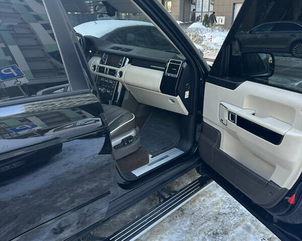 Чорний Ленд Ровер Рендж Ровер, об'ємом двигуна 5 л та пробігом 187 тис. км за 14900 $, фото 28 на Automoto.ua