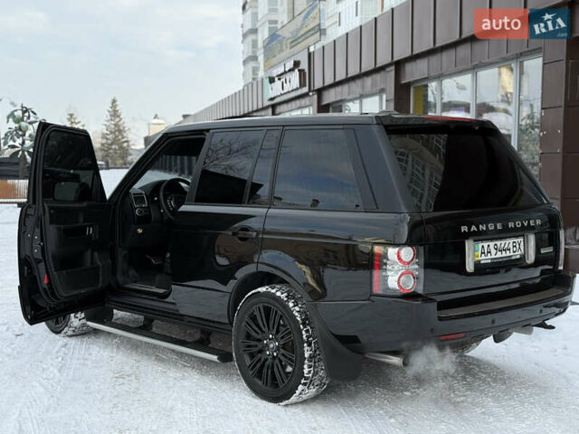 Чорний Ленд Ровер Рендж Ровер, об'ємом двигуна 5 л та пробігом 212 тис. км за 13999 $, фото 9 на Automoto.ua