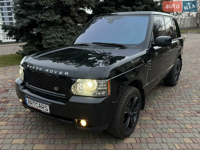 Черный Ленд Ровер Рендж Ровер, объемом двигателя 5 л и пробегом 240 тыс. км за 12500 $, фото 3 на Automoto.ua