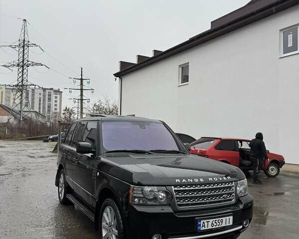 Черный Ленд Ровер Рендж Ровер, объемом двигателя 5 л и пробегом 252 тыс. км за 13200 $, фото 2 на Automoto.ua