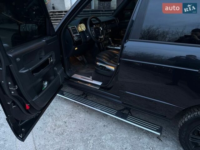 Черный Ленд Ровер Рендж Ровер, объемом двигателя 5 л и пробегом 215 тыс. км за 12999 $, фото 14 на Automoto.ua
