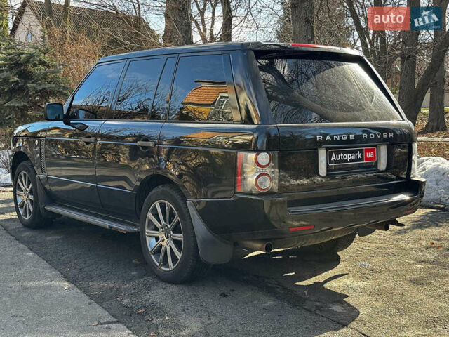 Чорний Ленд Ровер Рендж Ровер, об'ємом двигуна 5 л та пробігом 280 тис. км за 15490 $, фото 9 на Automoto.ua