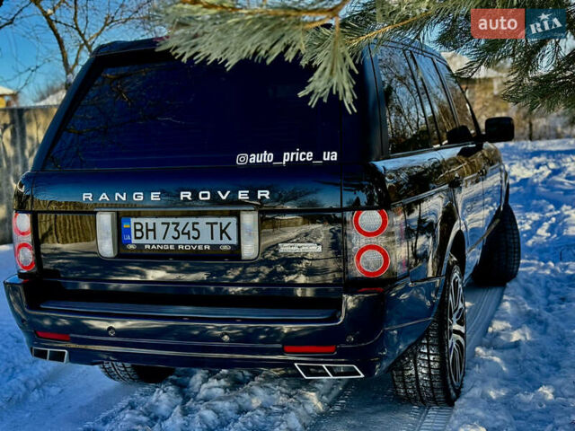 Черный Ленд Ровер Рендж Ровер, объемом двигателя 4.37 л и пробегом 299 тыс. км за 18500 $, фото 1 на Automoto.ua