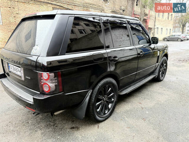 Черный Ленд Ровер Рендж Ровер, объемом двигателя 5 л и пробегом 294 тыс. км за 17000 $, фото 12 на Automoto.ua