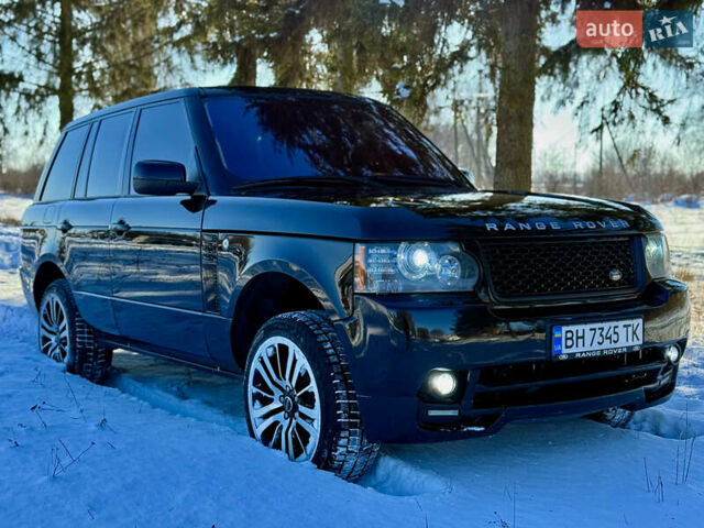 Черный Ленд Ровер Рендж Ровер, объемом двигателя 4.37 л и пробегом 299 тыс. км за 18500 $, фото 2 на Automoto.ua