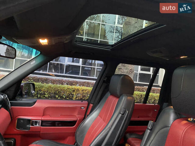 Чорний Ленд Ровер Рендж Ровер, об'ємом двигуна 5 л та пробігом 200 тис. км за 19500 $, фото 17 на Automoto.ua
