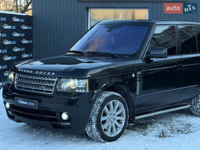 Чорний Ленд Ровер Рендж Ровер, об'ємом двигуна 5 л та пробігом 190 тис. км за 13999 $, фото 4 на Automoto.ua