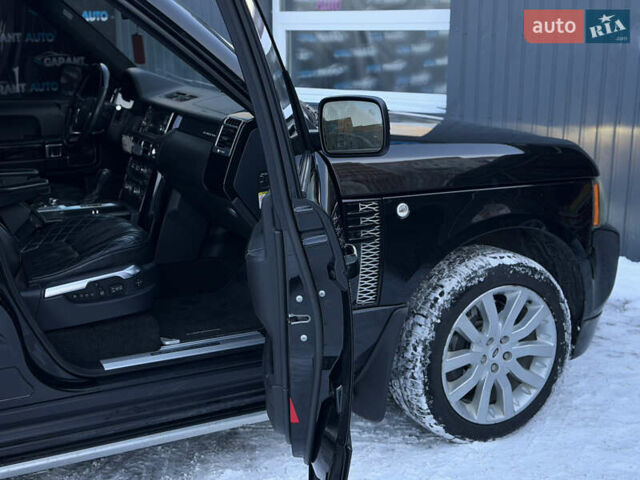 Чорний Ленд Ровер Рендж Ровер, об'ємом двигуна 5 л та пробігом 190 тис. км за 13999 $, фото 19 на Automoto.ua