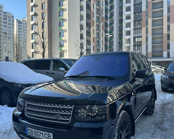 Чорний Ленд Ровер Рендж Ровер, об'ємом двигуна 5 л та пробігом 187 тис. км за 14900 $, фото 77 на Automoto.ua