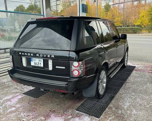 Чорний Ленд Ровер Рендж Ровер, об'ємом двигуна 5 л та пробігом 348 тис. км за 14700 $, фото 5 на Automoto.ua