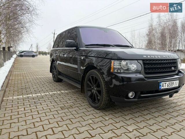 Черный Ленд Ровер Рендж Ровер, объемом двигателя 5 л и пробегом 220 тыс. км за 14000 $, фото 4 на Automoto.ua