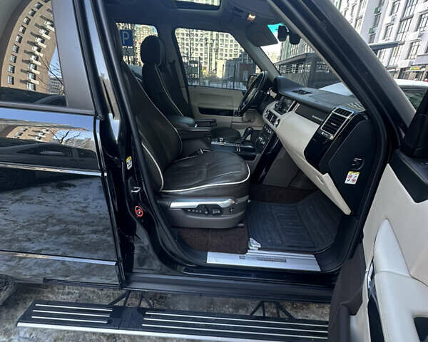 Чорний Ленд Ровер Рендж Ровер, об'ємом двигуна 5 л та пробігом 187 тис. км за 14900 $, фото 85 на Automoto.ua