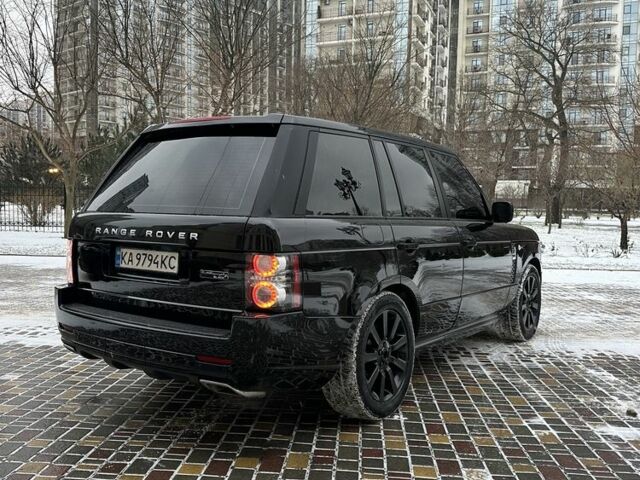 Чорний Ленд Ровер Рендж Ровер, об'ємом двигуна 5 л та пробігом 220 тис. км за 15000 $, фото 4 на Automoto.ua