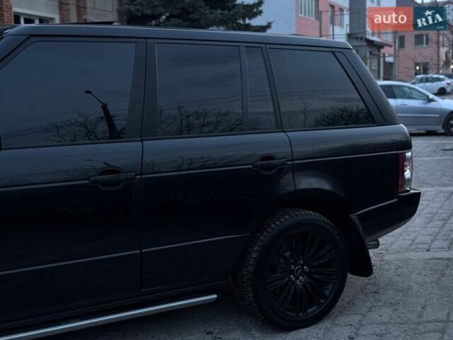 Черный Ленд Ровер Рендж Ровер, объемом двигателя 5 л и пробегом 215 тыс. км за 12999 $, фото 13 на Automoto.ua