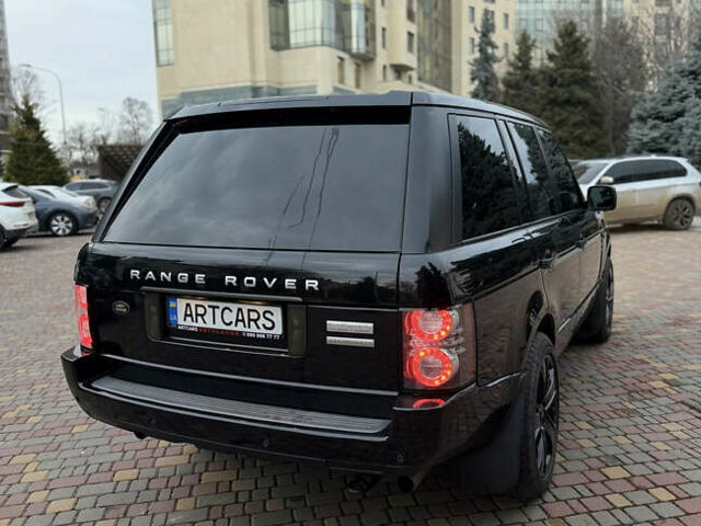 Черный Ленд Ровер Рендж Ровер, объемом двигателя 5 л и пробегом 240 тыс. км за 12500 $, фото 8 на Automoto.ua