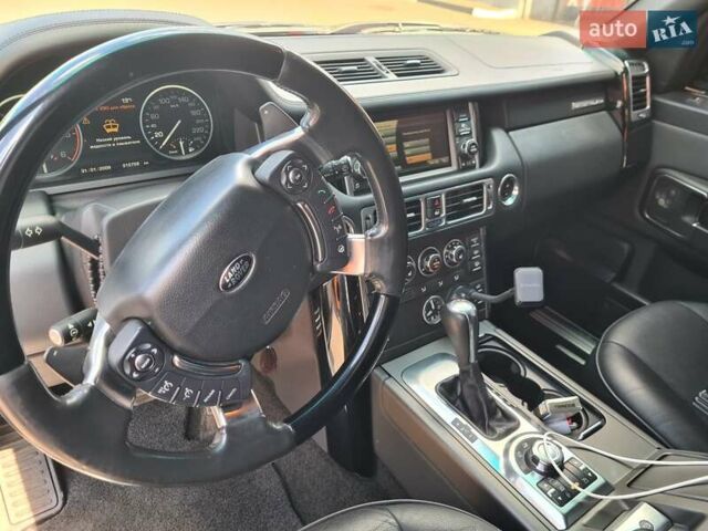 Черный Ленд Ровер Рендж Ровер, объемом двигателя 3.63 л и пробегом 212 тыс. км за 21900 $, фото 1 на Automoto.ua