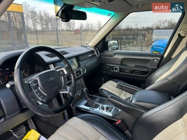 Чорний Ленд Ровер Рендж Ровер, об'ємом двигуна 5 л та пробігом 179 тис. км за 15800 $, фото 7 на Automoto.ua