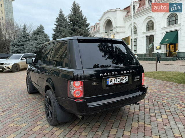 Черный Ленд Ровер Рендж Ровер, объемом двигателя 5 л и пробегом 240 тыс. км за 12500 $, фото 7 на Automoto.ua