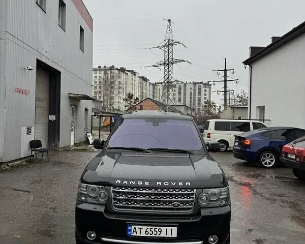 Черный Ленд Ровер Рендж Ровер, объемом двигателя 5 л и пробегом 252 тыс. км за 13200 $, фото 4 на Automoto.ua