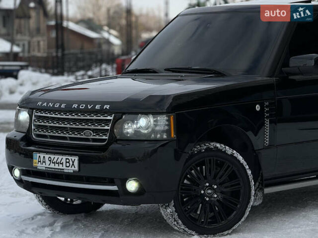 Черный Ленд Ровер Рендж Ровер, объемом двигателя 5 л и пробегом 212 тыс. км за 12999 $, фото 13 на Automoto.ua