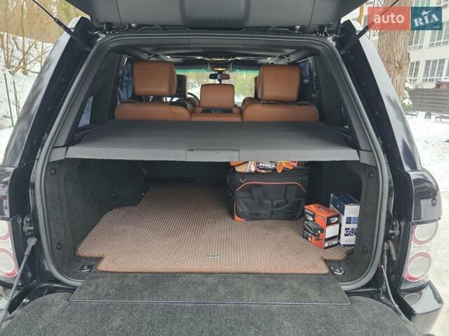 Черный Ленд Ровер Рендж Ровер, объемом двигателя 5 л и пробегом 280 тыс. км за 16200 $, фото 12 на Automoto.ua