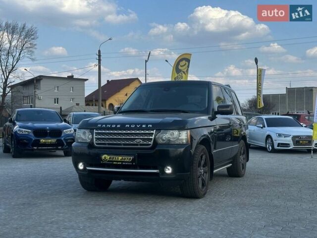 Чорний Ленд Ровер Рендж Ровер, об'ємом двигуна 5 л та пробігом 179 тис. км за 15800 $, фото 2 на Automoto.ua