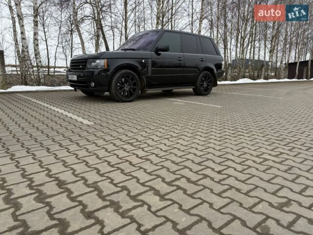 Черный Ленд Ровер Рендж Ровер, объемом двигателя 5 л и пробегом 220 тыс. км за 14000 $, фото 5 на Automoto.ua