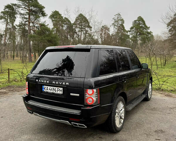 Черный Ленд Ровер Рендж Ровер, объемом двигателя 5 л и пробегом 194 тыс. км за 13690 $, фото 10 на Automoto.ua