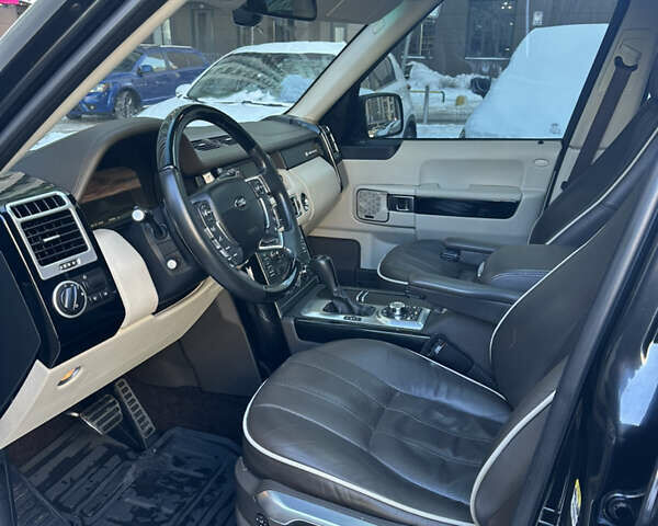 Чорний Ленд Ровер Рендж Ровер, об'ємом двигуна 5 л та пробігом 187 тис. км за 14900 $, фото 7 на Automoto.ua