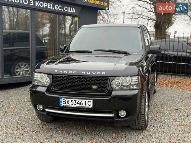 Черный Ленд Ровер Рендж Ровер, объемом двигателя 4.37 л и пробегом 171 тыс. км за 19500 $, фото 5 на Automoto.ua