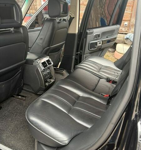 Черный Ленд Ровер Рендж Ровер, объемом двигателя 5 л и пробегом 220 тыс. км за 14000 $, фото 18 на Automoto.ua