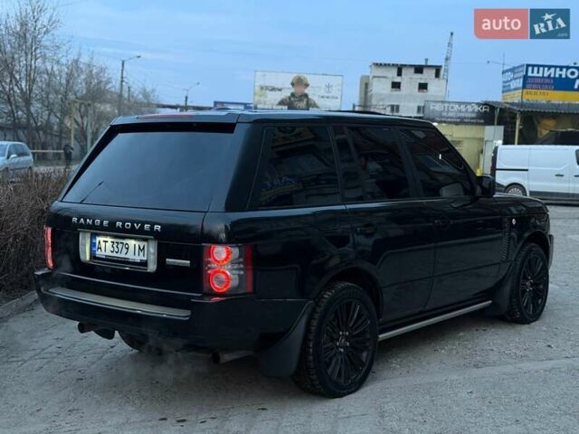Черный Ленд Ровер Рендж Ровер, объемом двигателя 5 л и пробегом 215 тыс. км за 12999 $, фото 9 на Automoto.ua